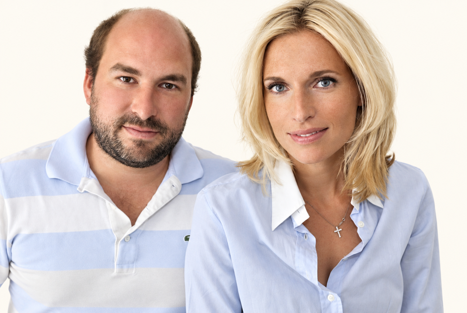 Dr. med. Isabel Fechner und Dr. med. Bernhard Geier in ihrer Praxis